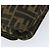 FENDI Zucca Canvas Shoulder Bag Black Brown Auth gh1238 - view 15