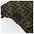 FENDI Zucca Canvas Shoulder Bag Black Brown Auth gh1238 - view 16