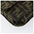 FENDI Zucca Canvas Shoulder Bag Black Brown Auth gh1238 - view 9