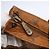 Borsa a Spalla MCM Logogram Vicetos in Pelle PVC Marrone Oro Auth gh1241 D'oro - vista 10
