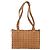 Borsa a Spalla MCM Logogram Vicetos in Pelle PVC Marrone Oro Auth gh1241 D'oro - vista 2