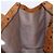 Borsa a Spalla MCM Logogram Vicetos in Pelle PVC Marrone Oro Auth gh1241 D'oro - vista 20