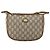 Borsa a Spalla GUCCI GG PLUS in Tela Pelle PVC Beige Auth th6401 - vista 2