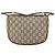 Borsa a Spalla GUCCI GG PLUS in Tela Pelle PVC Beige Auth th6401 - vista 3