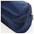Borsa Clutch PRADA in nylon blu e oro Auth SW1822V D'oro - vista 14