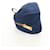 Borsa Clutch PRADA in nylon blu e oro Auth SW1822V D'oro - vista 3