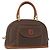 Céline Borsa a mano in tela Macadam CELINE in pelle PVC marrone oro Auth ka213 D'oro