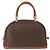 Céline Borsa a mano in tela Macadam CELINE in pelle PVC marrone oro Auth ka213 D'oro - vista 2