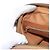 Céline Borsa a mano in tela Macadam CELINE in pelle PVC marrone oro Auth ka213 D'oro - vista 23