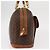 Céline Borsa a mano in tela Macadam CELINE in pelle PVC marrone oro Auth ka213 D'oro - vista 5