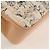 CHANEL Borsa a Spalla Choco Bar con Catena Setosa Rosa Oro CC Auth 144881SAV D'oro - vista 18