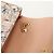 CHANEL Borsa a Spalla Choco Bar con Catena Setosa Rosa Oro CC Auth 144881SAV D'oro - vista 25