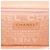 CHANEL Borsa a Spalla Choco Bar con Catena Setosa Rosa Oro CC Auth 144881SAV D'oro - vista 26