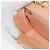 CHANEL Borsa a Spalla Choco Bar con Catena Setosa Rosa Oro CC Auth 144881SAV D'oro - vista 28