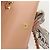 CHANEL Borsa a Spalla Choco Bar con Catena Setosa Rosa Oro CC Auth 144881SAV D'oro - vista 8