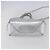Céline CELINE Handtasche aus Leder 2-in-1 Weiß Silber Authentisch BA8030 - Ansicht 5