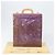 LOUIS VUITTON Borsa Tote Stanton Monogram Vernis Viola M91079 Auth BA7915 Porpora - vista 12