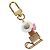 LOUIS VUITTON Portachiavi Petula Rosso Supporto per Chiavi metallo Oro M01437 Auth 145711SAM