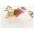 LOUIS VUITTON Portachiavi Petula Rosso Supporto per Chiavi metallo Oro M01437 Auth 145711SAM - vista 10