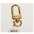 LOUIS VUITTON Portachiavi Petula Rosso Supporto per Chiavi metallo Oro M01437 Auth 145711SAM - vista 4