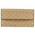 LOUIS VUITTON Monogram Mini Lin Cartera Porte Tresor Beige M92444 LV Auth bs31259 - vista 13