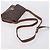 Céline Borsa a spalla in tela Macadam CELINE in pelle PVC 5 pezzi marrone beige Auth ki6173 - vista 24
