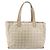 CHANEL Neue Reisetasche Nylon Beige Gold CC Auth BA7759 Golden - Ansicht 13