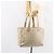 CHANEL Neue Reisetasche Nylon Beige Gold CC Auth BA7759 Golden - Ansicht 22