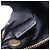 Céline Borsa a spalla Trio Small in pelle nera e oro Auth BA7683 Nero D'oro - vista 12