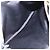 Céline Borsa a spalla Trio Small in pelle nera e oro Auth BA7683 Nero D'oro - vista 20