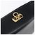 Salvatore Ferragamo Gancini Shoulder Bag Leather Black Gold Auth 153976 Golden - view 14