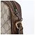 Borsa Sherry Line GG Supreme Web di GUCCI in PVC beige e oro 116 02 089 Auth BA7968 D'oro - vista 9