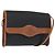 Borsa a Spalla Christian Dior Nylon Nero Oro Auth 151885 D'oro
