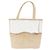 Borsa a Mano PRADA in Vinile Trasparente Beige Auth bs30723 - vista 13