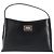 Borsa a mano in pelle nera e argento autentica BA7572 di BURBERRY Nero - vista 13