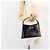 Borsa a mano in pelle nera e argento autentica BA7572 di BURBERRY Nero - vista 22
