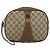 GUCCI GG Supreme Web Sherry Line Clutch Bag PVC Beige Rosso 89 01 034 Auth 149786 - vista 13