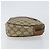 GUCCI GG Supreme Web Sherry Line Clutch Bag PVC Beige Rosso 89 01 034 Auth 149786 - vista 3