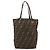Borsa a mano in tela Zucca FENDI nera e marrone Auth BA7544 Nero - vista 13