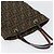 Borsa a mano in tela Zucca FENDI nera e marrone Auth BA7544 Nero - vista 6