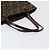 Borsa a mano in tela Zucca FENDI nera e marrone Auth BA7544 Nero - vista 7