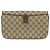 Gucci Borsa a Spalla GG Supreme PVC Beige Oro 004 106 0024 Auth 152353 D'oro - vista 2
