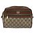 Bolsa Sherry Line GG Supreme Web da GUCCI em PVC bege e vermelho 56 02 087 Auth 151921 - vista 13