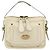 Chloé Borsa a Mano Chloe in Pelle Bianca e Oro Auth BA7569 Bianco D'oro - vista 13