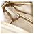 Chloé Borsa a Mano Chloe in Pelle Bianca e Oro Auth BA7569 Bianco D'oro - vista 20