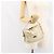 Chloé Borsa a Mano Chloe in Pelle Bianca e Oro Auth BA7569 Bianco D'oro - vista 22