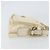 Chloé Borsa a Mano Chloe in Pelle Bianca e Oro Auth BA7569 Bianco D'oro - vista 3