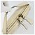 Chloé Borsa a Mano Chloe in Pelle Bianca e Oro Auth BA7569 Bianco D'oro - vista 6