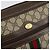 Borsa Sherry Line GG Supreme Web di GUCCI in PVC Beige e Oro 75 001 4071 Auth ka127 D'oro - vista 18
