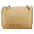 Borsa a Spalla CHANEL in Pelle di Agnello Beige Oro CC Auth BA7752 D'oro - vista 2